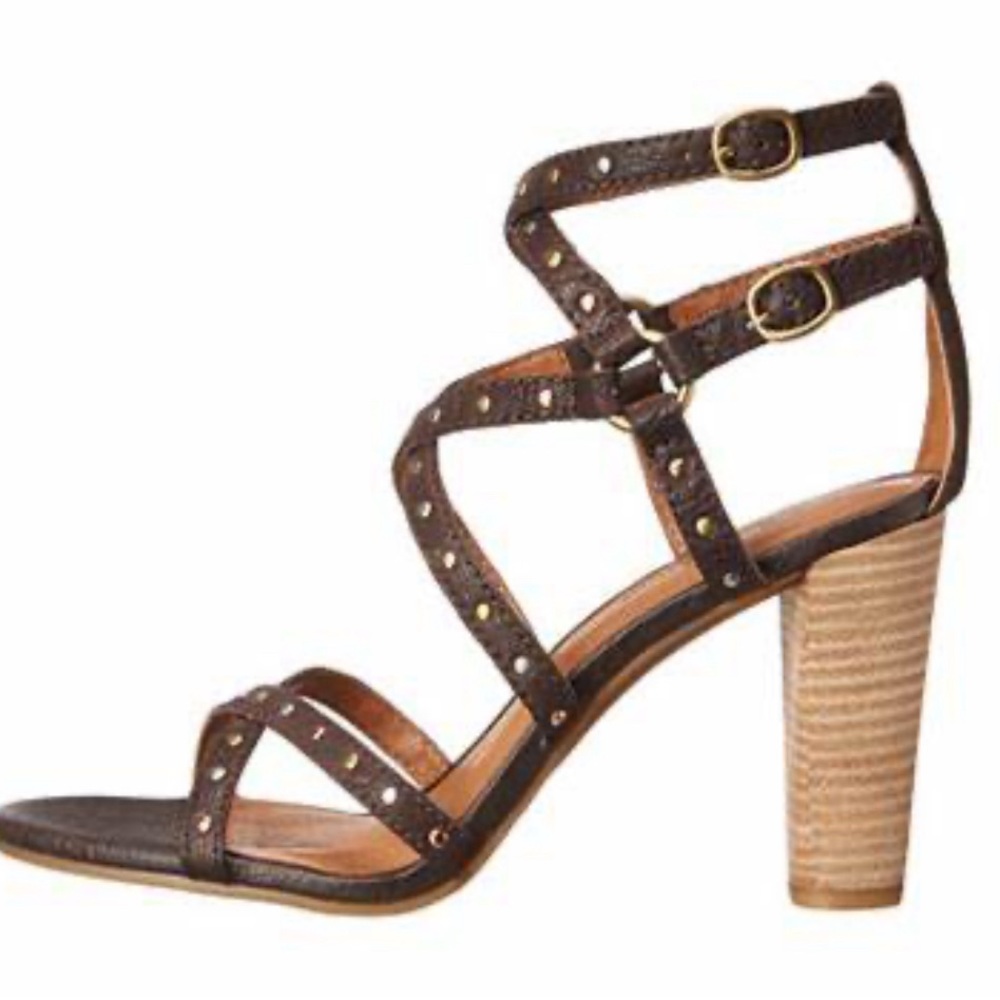 Lucky Brand Orandi Gladiator Leather Open Toe Sandal